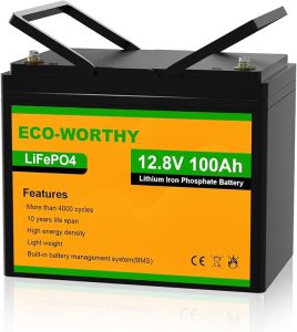 11. ECO-WORTHY 12V Lithium Battery for RV